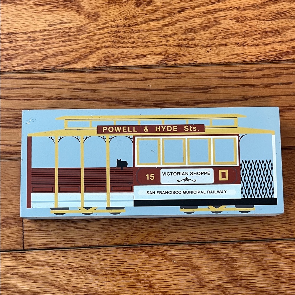 Faline Cats Meow San Francisco Cable Car Powell Hyde Railway